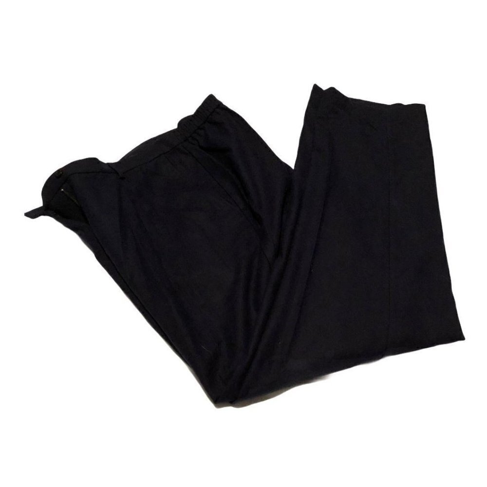 JG Hook Womens 20WT Blue Dress‎ Pants Lined Slacks Wool Blend Career Work